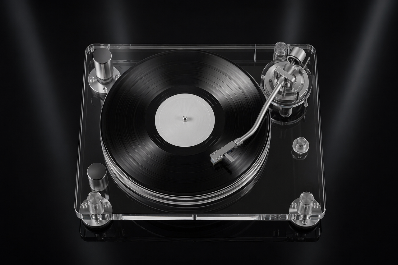 LUCID™ Transparent Turntable