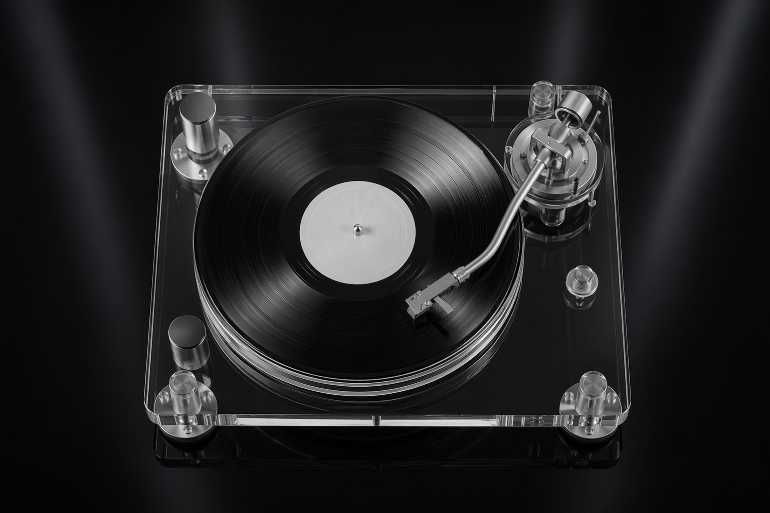 LUCID™ Transparent Turntable