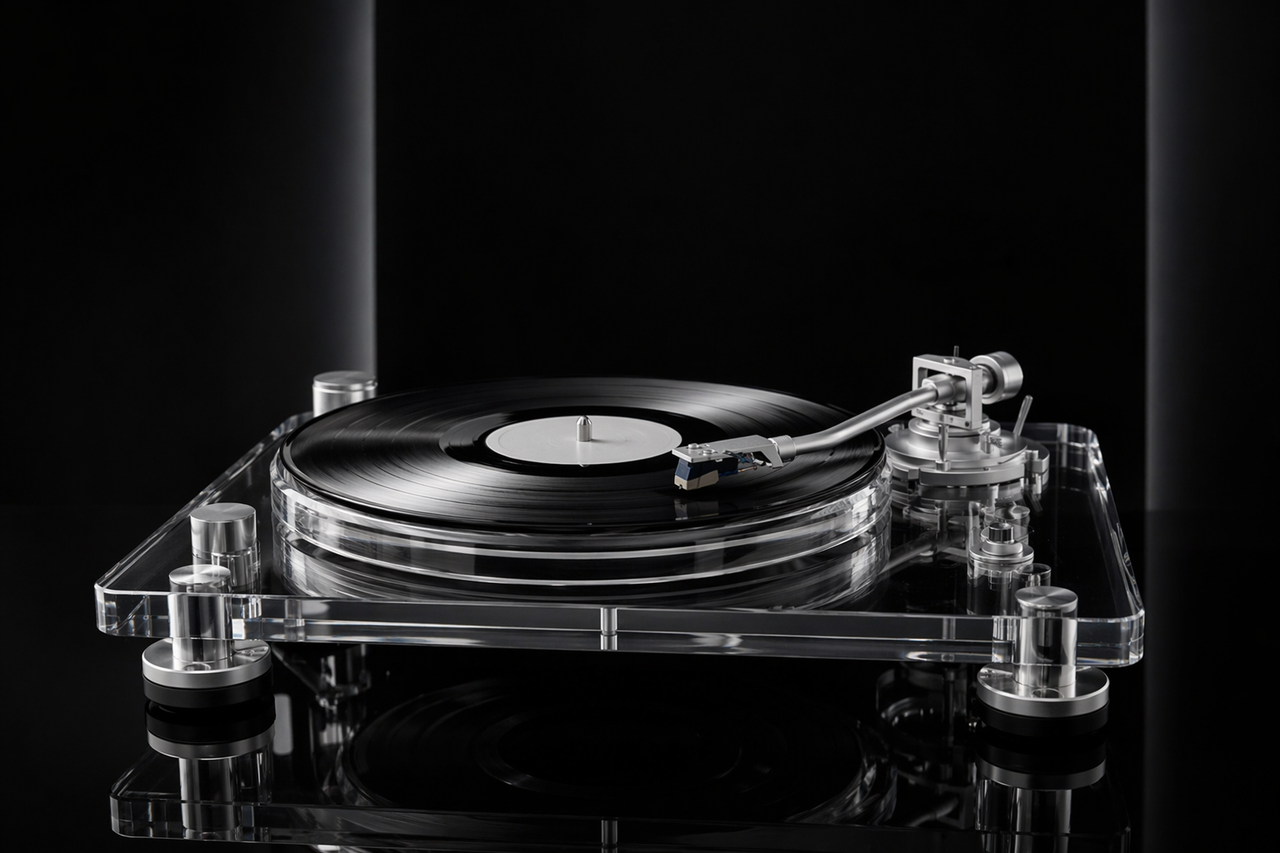 LUCID™ Transparent Turntable