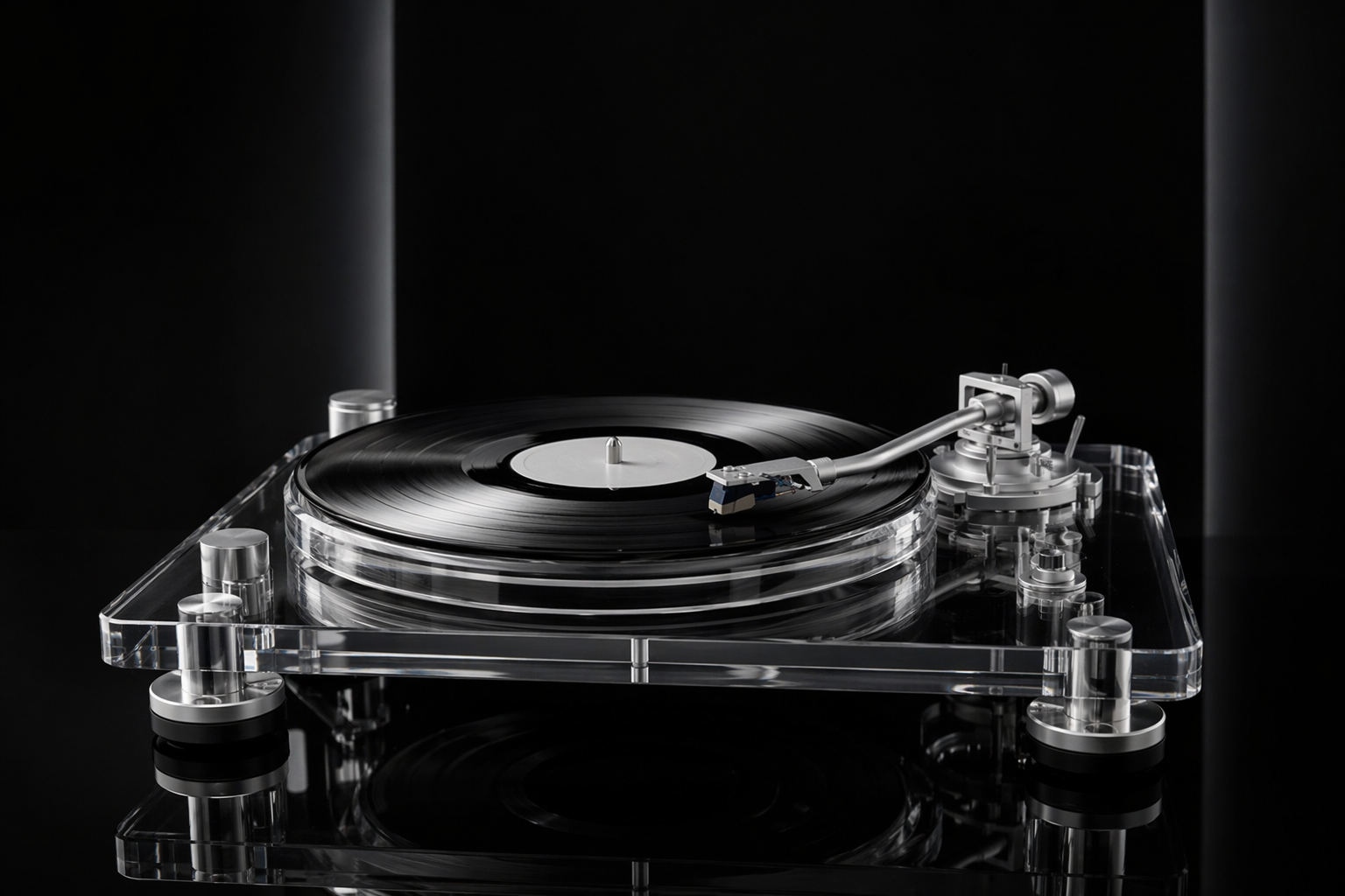 LUCID™ Transparent Turntable