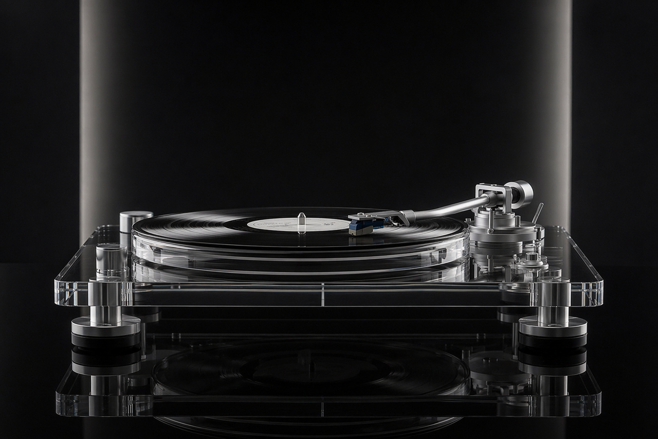 LUCID™ Transparent Turntable