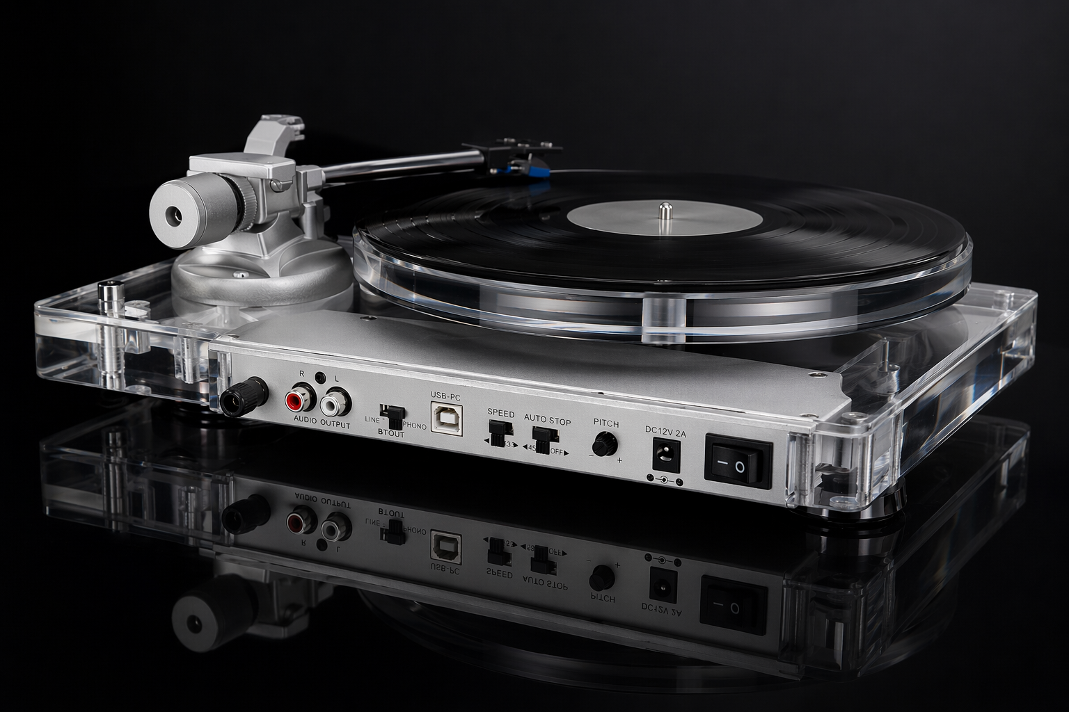 LUCID™ Transparent Turntable