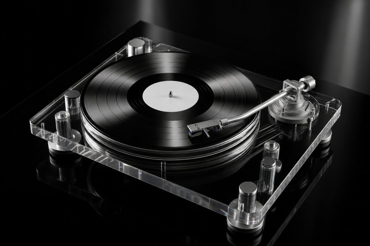 LUCID™ Transparent Turntable